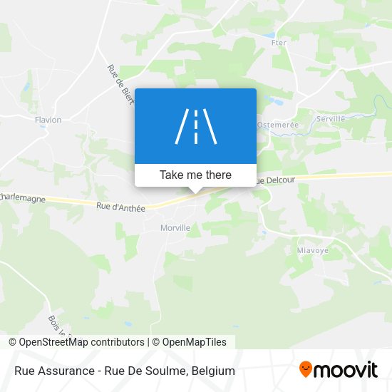 Rue Assurance - Rue De Soulme map