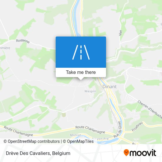 Drève Des Cavaliers plan