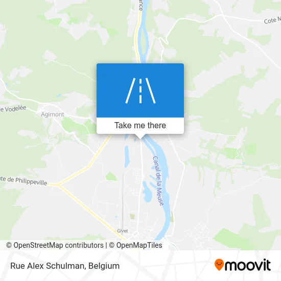 Rue Alex Schulman map
