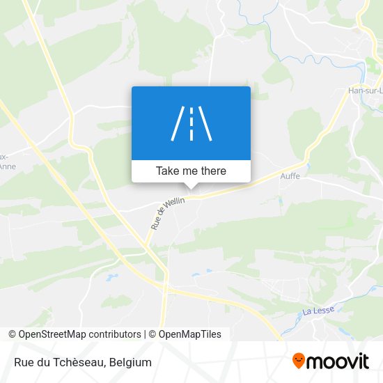 Rue du Tchèseau map