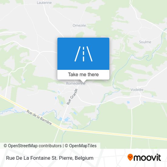 Rue De La Fontaine St. Pierre map