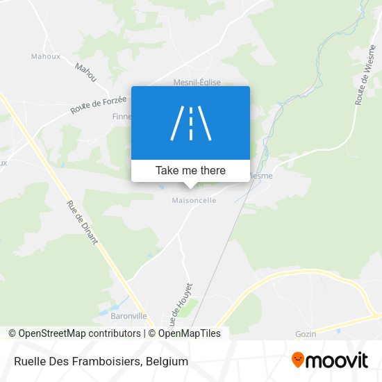 Ruelle Des Framboisiers map