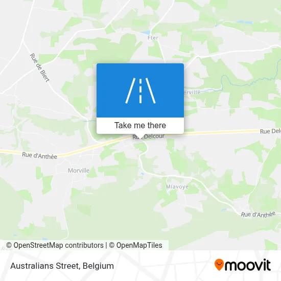 Australians Street map