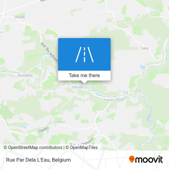 Rue Par Dela L'Eau plan