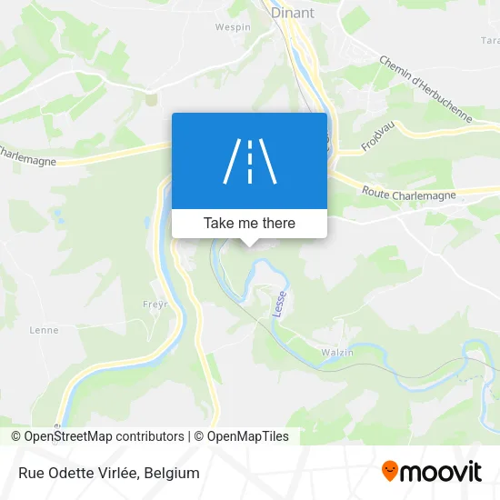 Rue Odette Virlée map