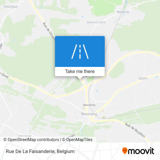 Rue De La Faisanderie map