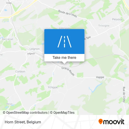 Horn Street map