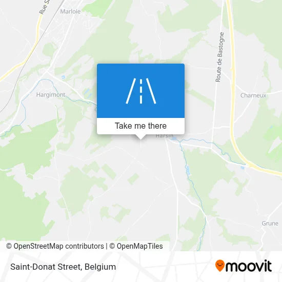Saint-Donat Street map