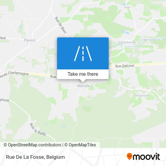 Rue De La Fosse map