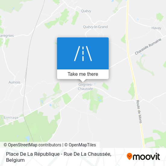 Place De La République - Rue De La Chaussée map
