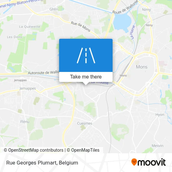 Rue Georges Plumart map