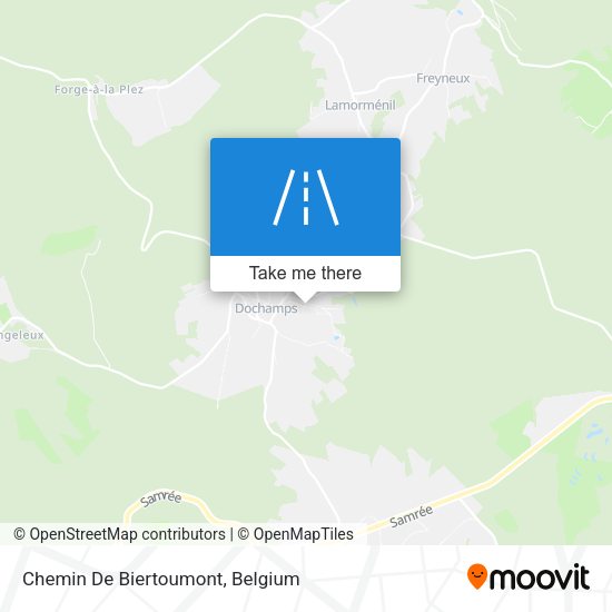 Chemin De Biertoumont plan
