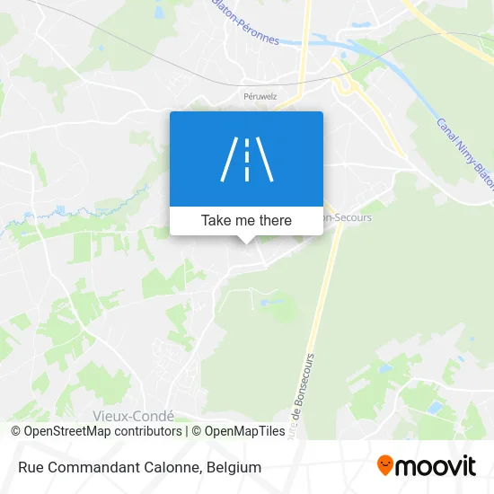 Commander Calonne Street map