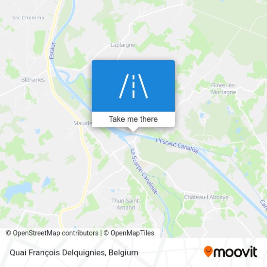 Quai François Delquignies plan