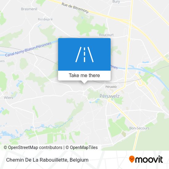 Chemin De La Rabouillette plan