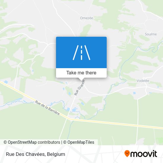 Rue Des Chavées plan