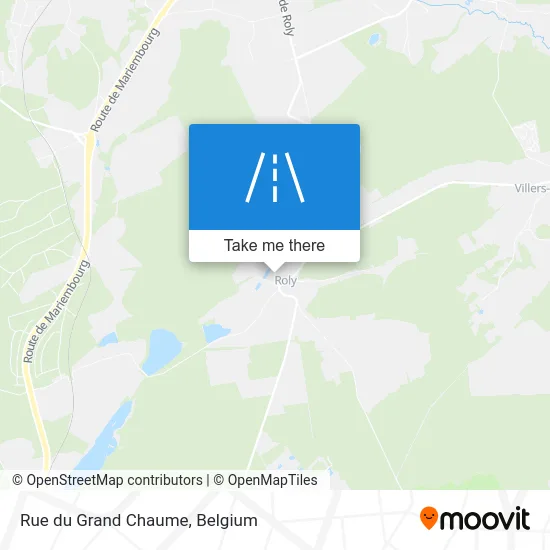 Grand Chaume Street map