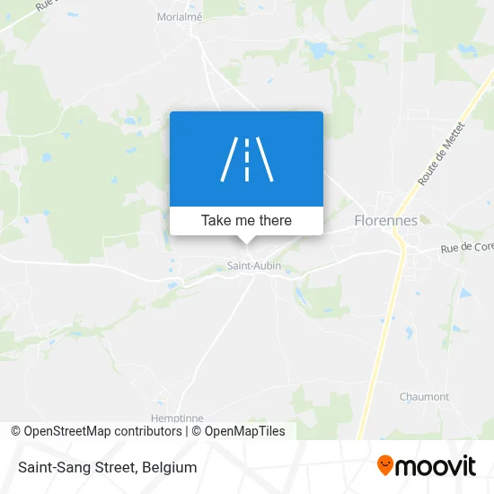 Saint-Sang Street map