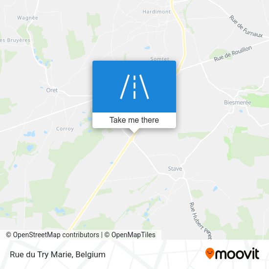 Rue du Try Marie plan