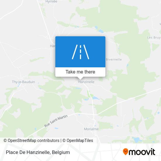 Place De Hanzinelle plan