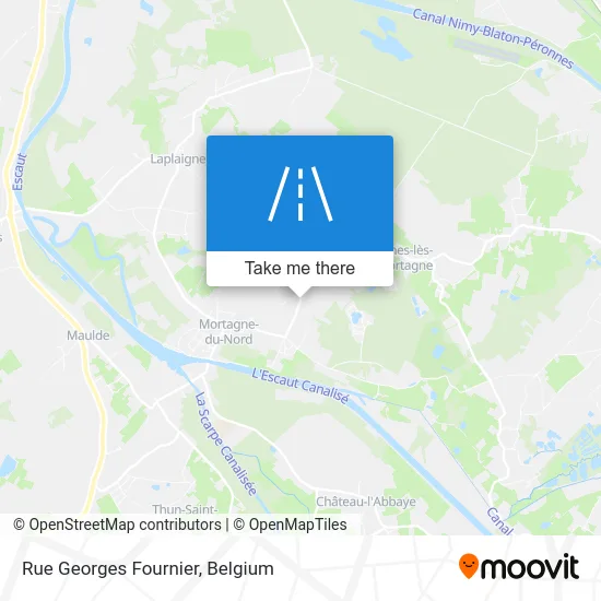 Georges Fournier Street map