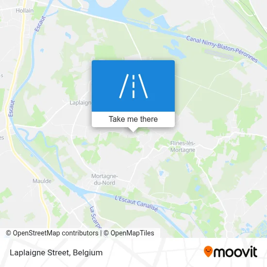 Laplaigne Street map