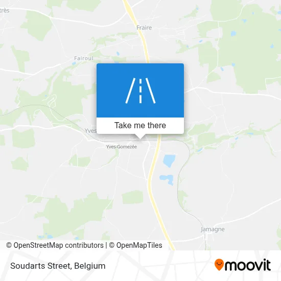 Soudarts Street map