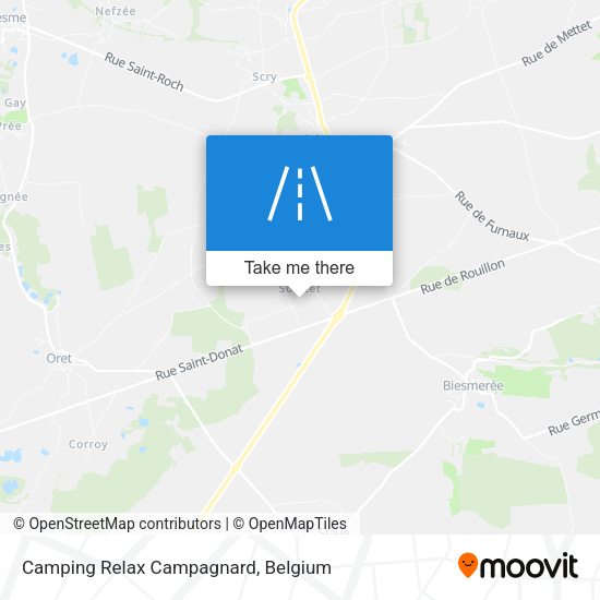 Camping Relax Campagnard plan