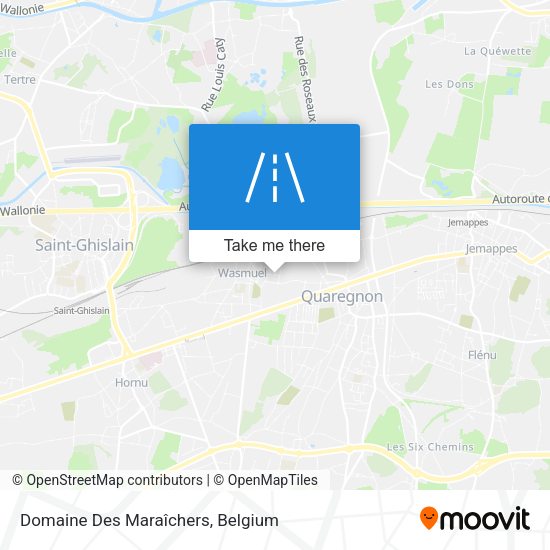 Domaine Des Maraîchers map