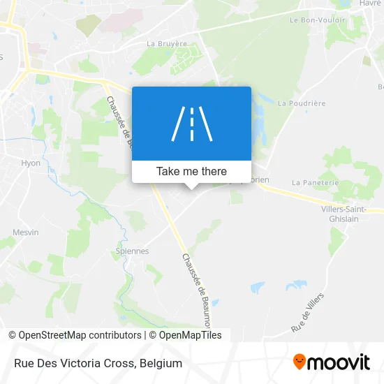 Victoria Cross Street map