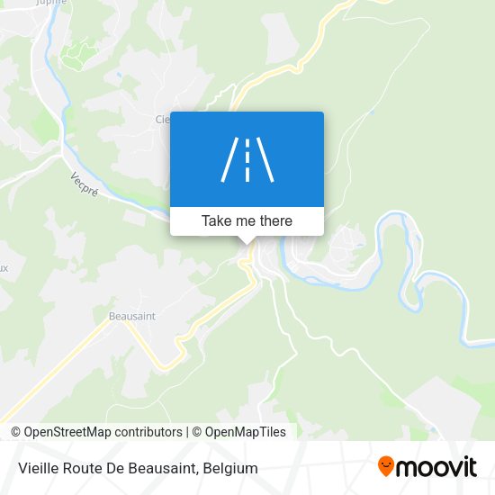 Vieille Route De Beausaint map