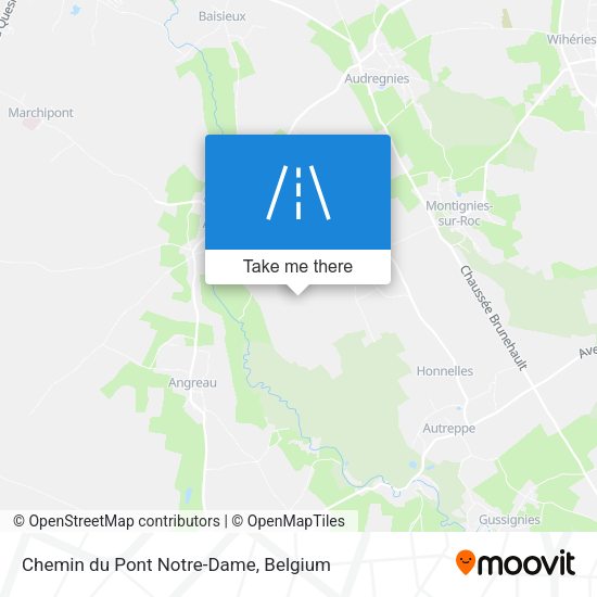 Chemin du Pont Notre-Dame map