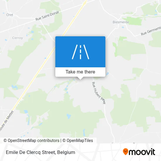 Emile De Clercq Street map