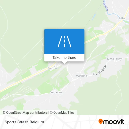 Sports Street map