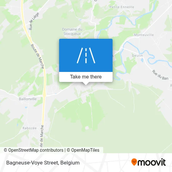 Bagneuse-Voye Street map
