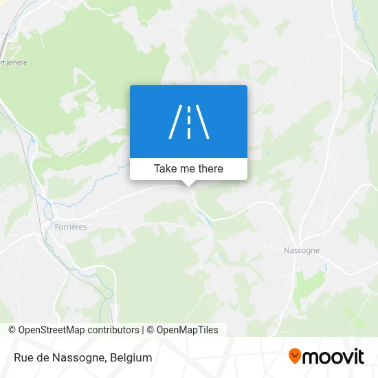 Rue de Nassogne map