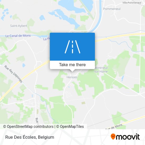 Rue Des Écoles plan