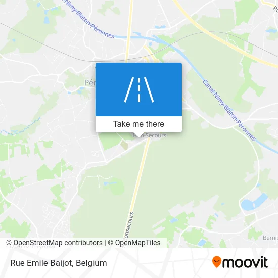 Emile Baijot Street map