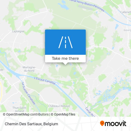 Chemin Des Sartiaux plan
