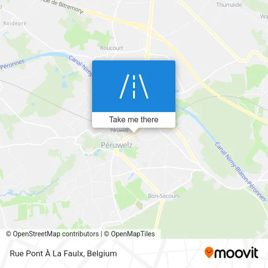 Rue Pont À La Faulx map