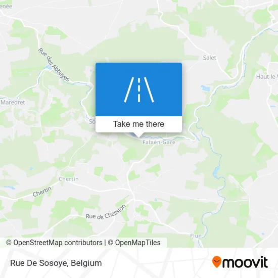 De Sosoye Street map
