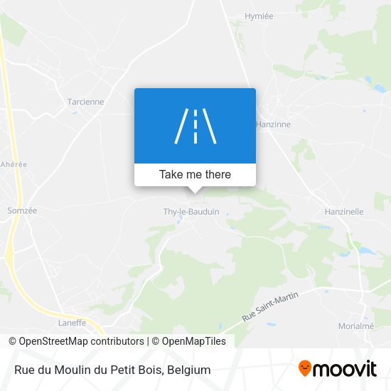 Rue du Moulin du Petit Bois map