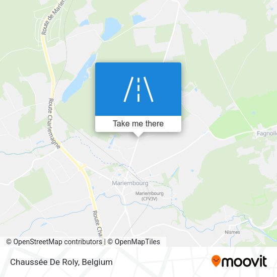 Chaussée De Roly map
