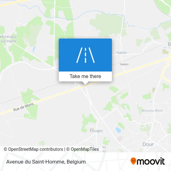 Avenue du Saint-Homme map