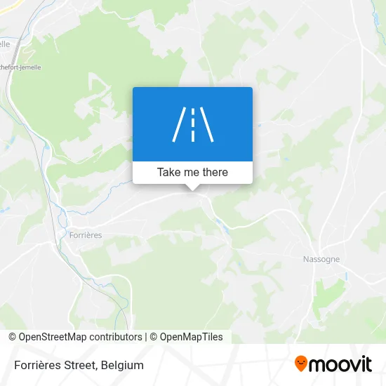 Forrières Street map