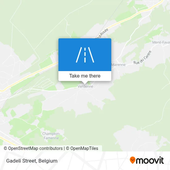 Gadelî Street map