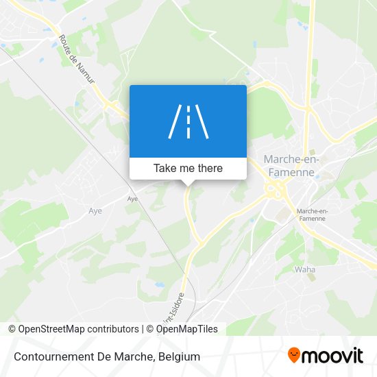 Contournement De Marche plan