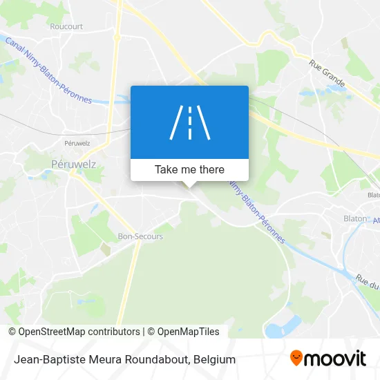 Jean-Baptiste Meura Roundabout map
