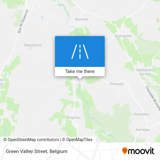 Green Valley Street map