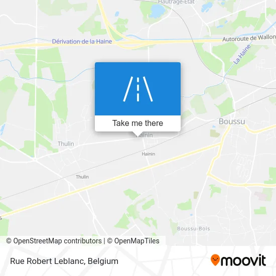 Robert Leblanc Street map